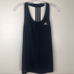 Adidas Performance Racer Back Navy Blue Tank Top